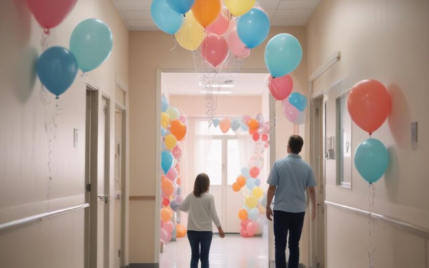 Шары на выписку из роддома с доставкой: условия и варианты