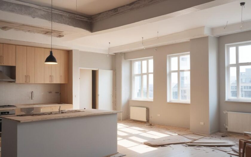 Ремонт квартир под ключ по цене от 25 000 тг за м²