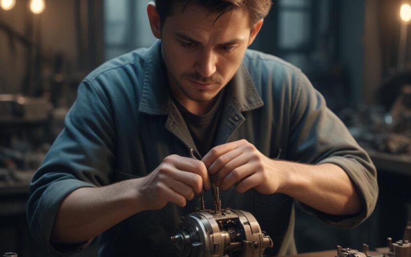 Ремонт якоря электродвигателя