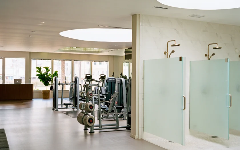 Аренда фитнес-зала с оборудованием и душем